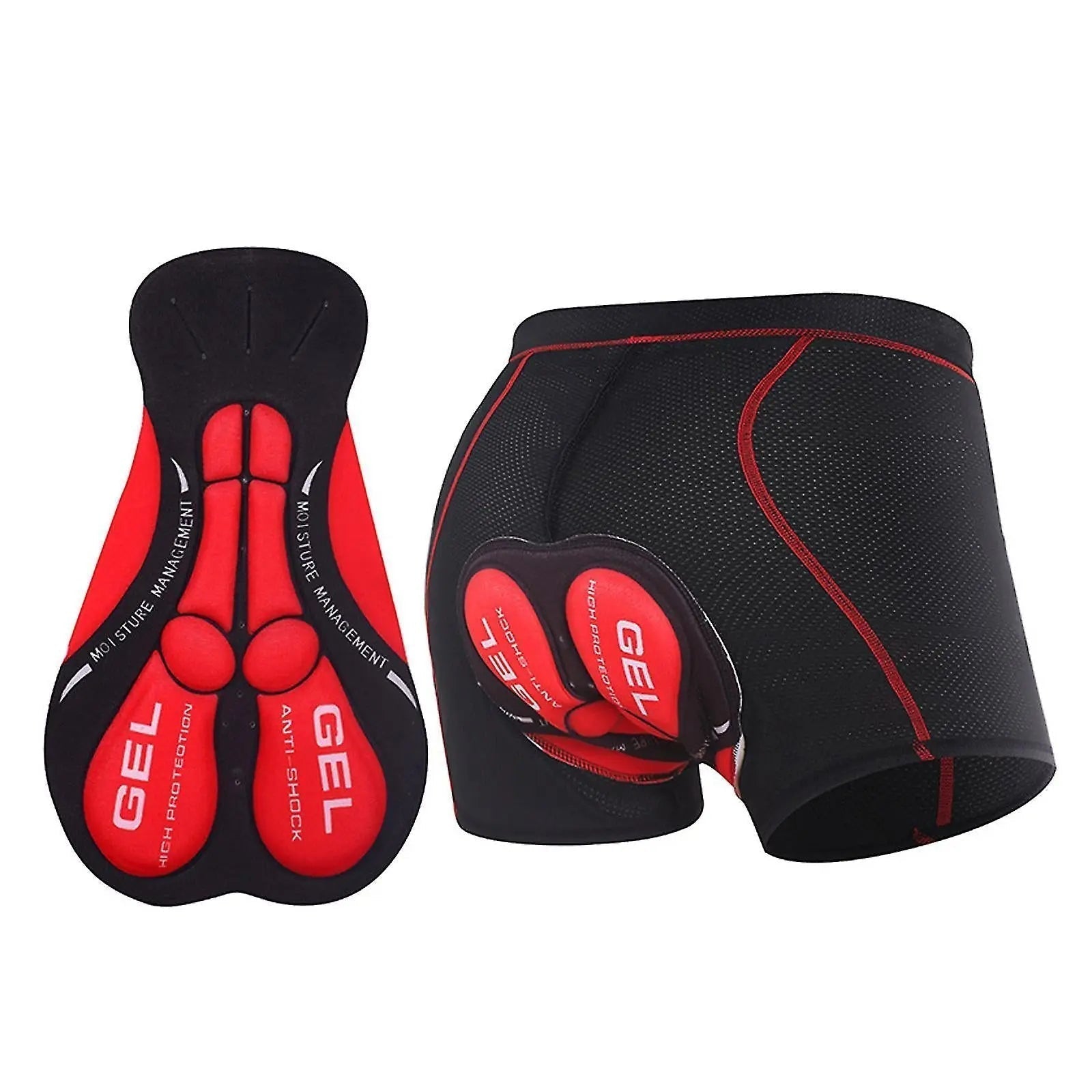 Shorts da bicicletta ComfortRide in gel con 3D Chamois per lunghe distanze | Brehn