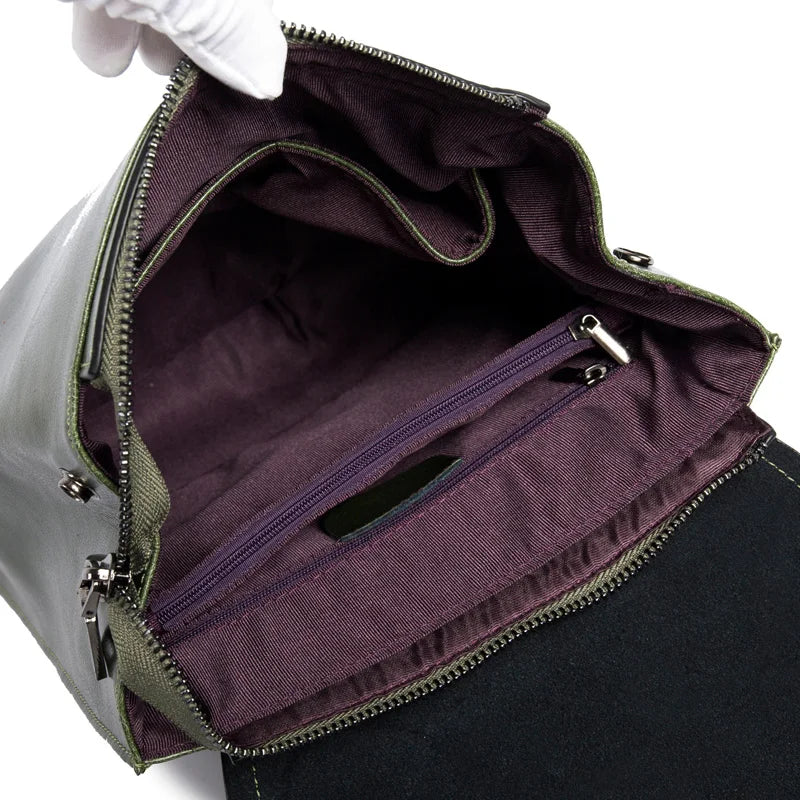 Zaino in pelle alla moda per donne – Elegante, Versatile e Durevole