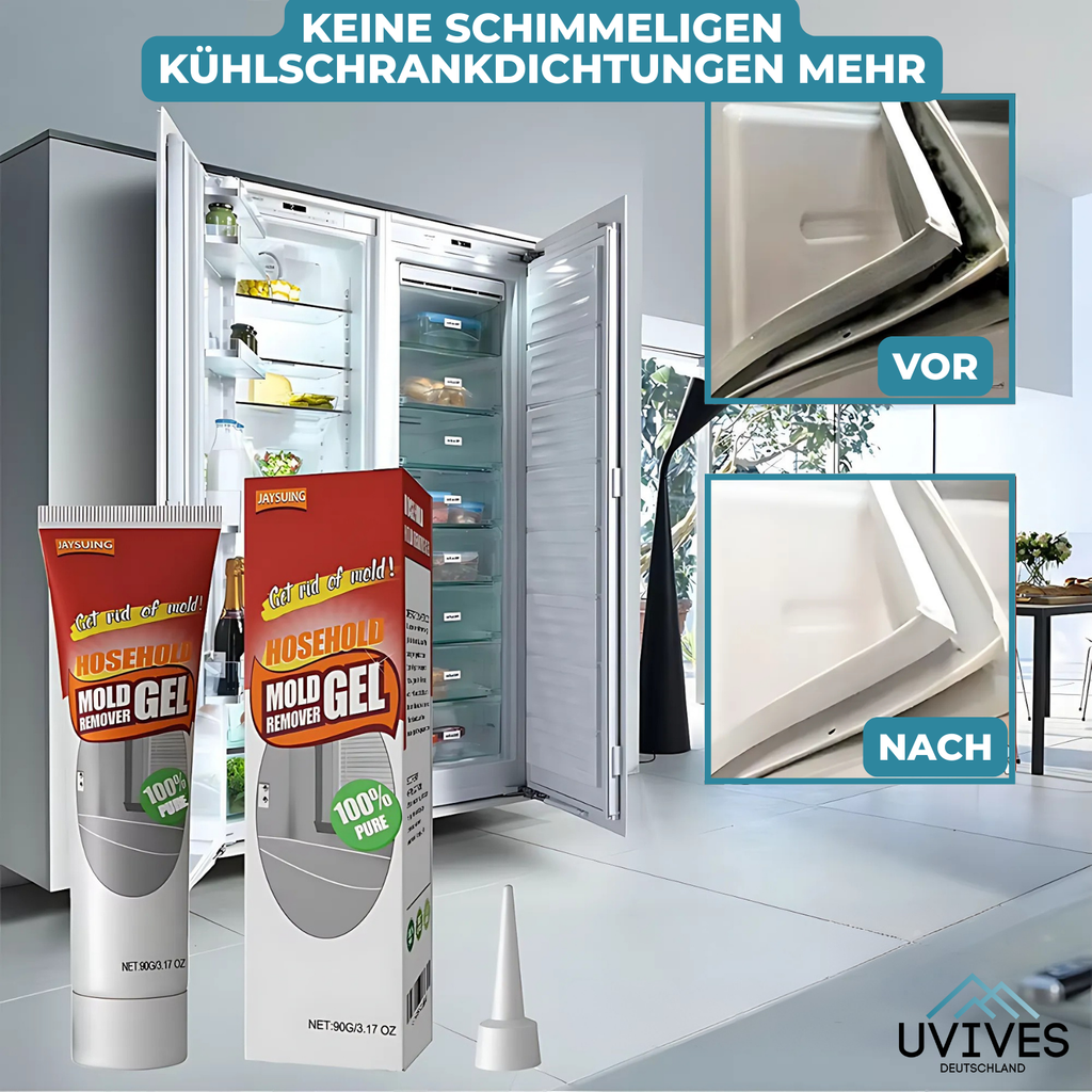 1+1 GRATIS | MoldFix Rimuovi Muffa | Potente & Veloce | Protezione Duratura | Eliminazione Odori