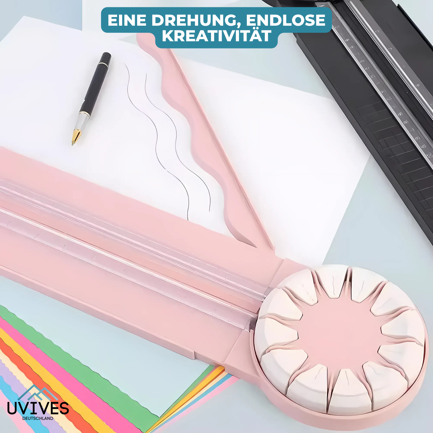 FlexoCutter - 12-in-1 360° Rotazioni-Cutter per Carta