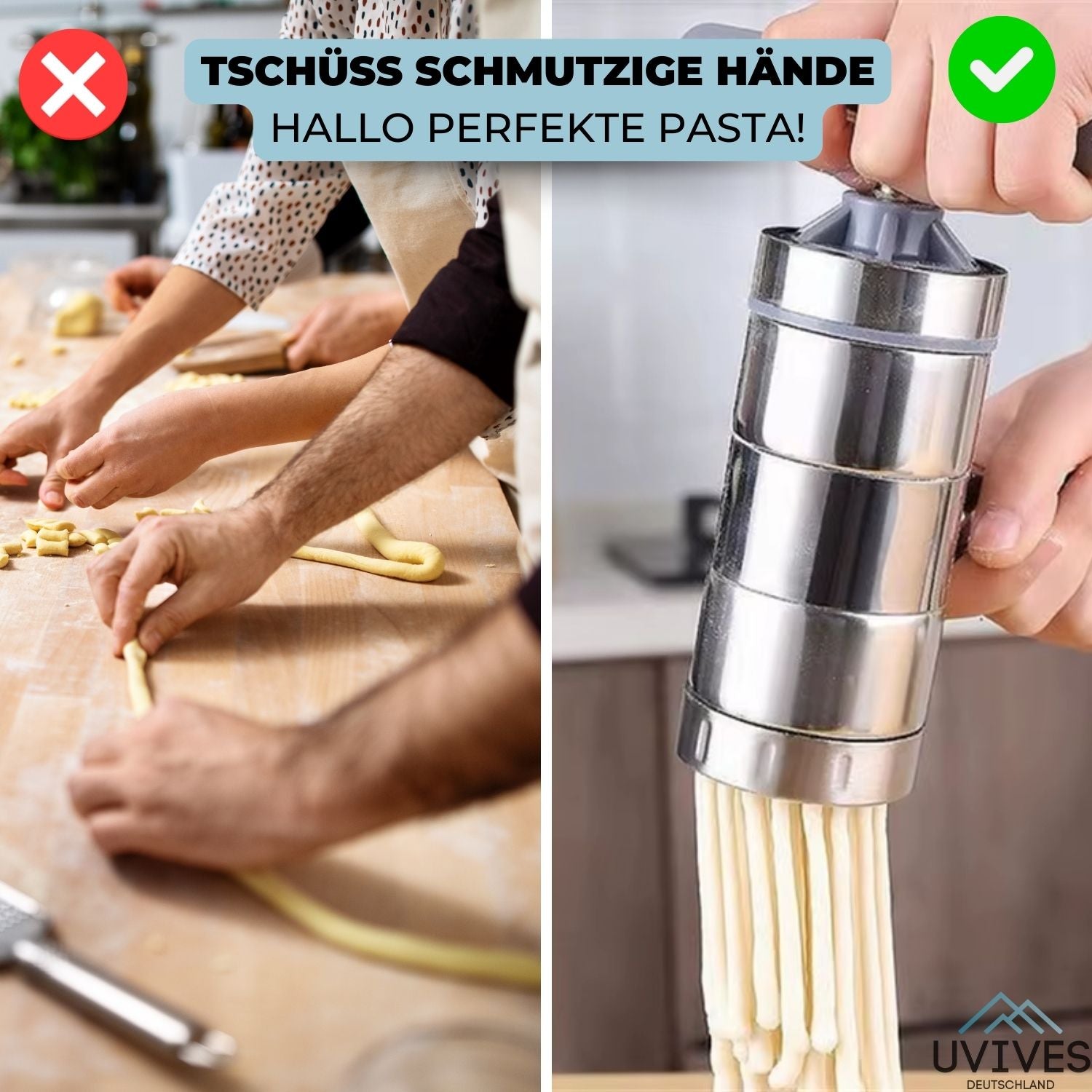 FreshPasta - Macchina per Pasta Manuale [Ultimo Giorno di Sconto]