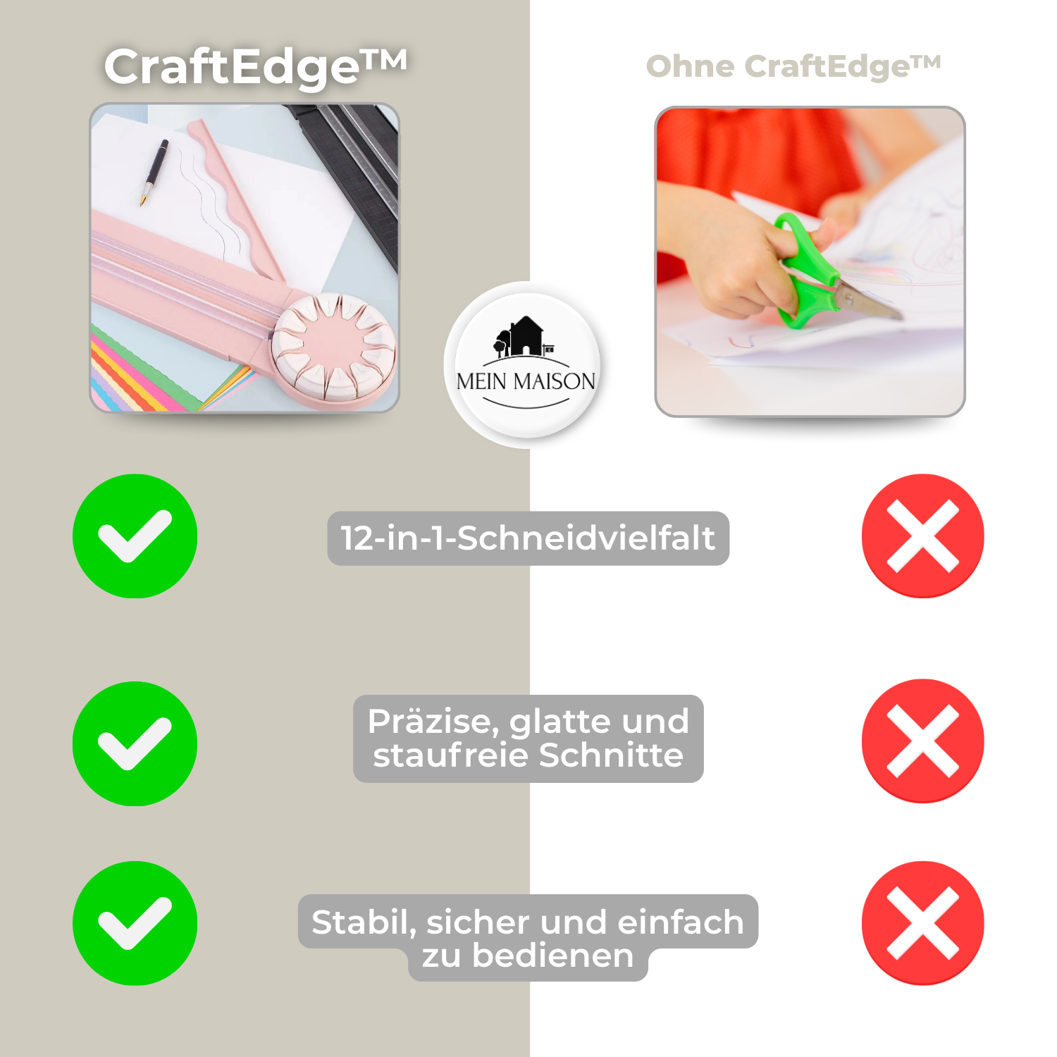 CraftEdge – Cutter di precisione 12-in-1!