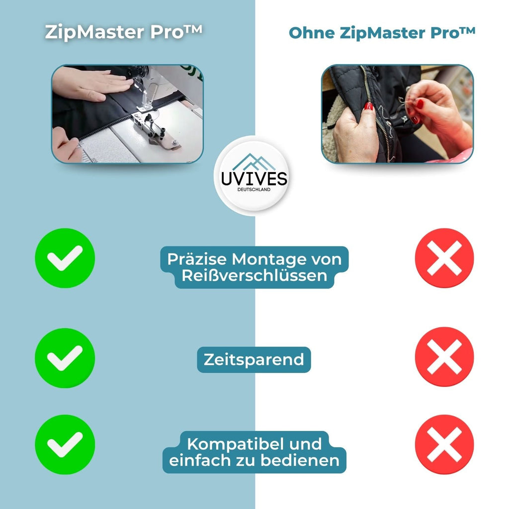 ZipMaster Pro – Cucire cerniere senza stress