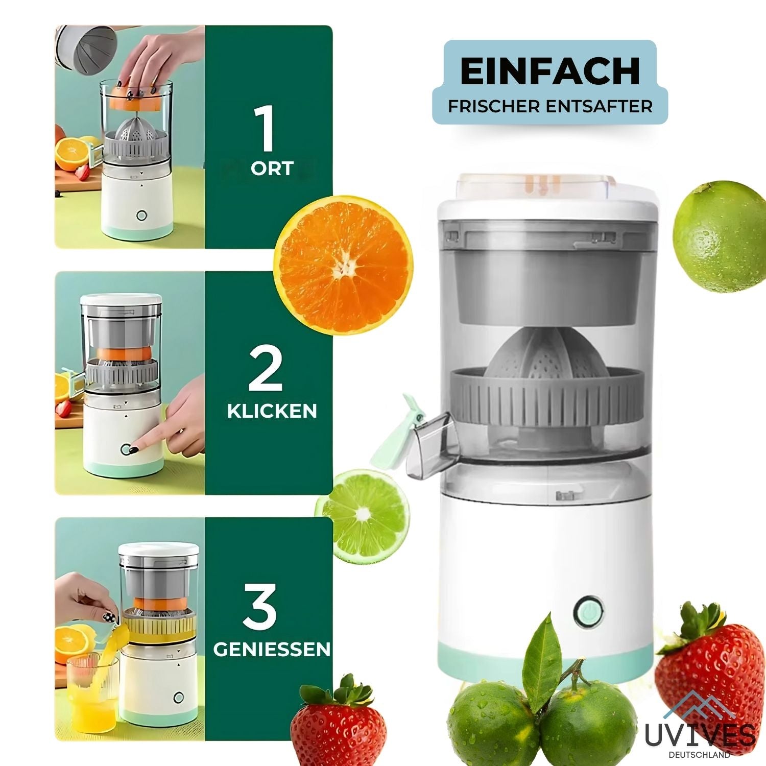NutriSqueeze - Goditi succhi sani in modo rapido e semplice