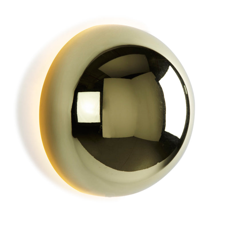 Lampada da Parete Glinova – Ferro & Vetro – Nero – Ø 30 cm – Design Moderno