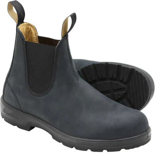 BowLift | Stivali Chelsea | Design slip-on impermeabile | Nero