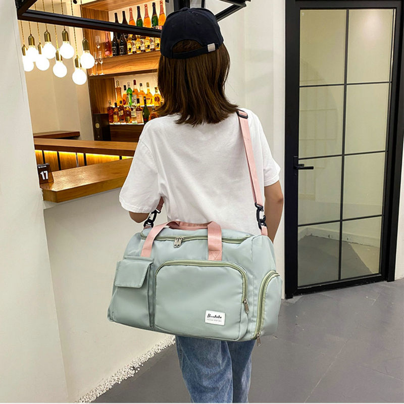 Borsa da viaggio Multi-Tasche, Duffle sportiva e da ginnastica con scomparto separato per le scarpe