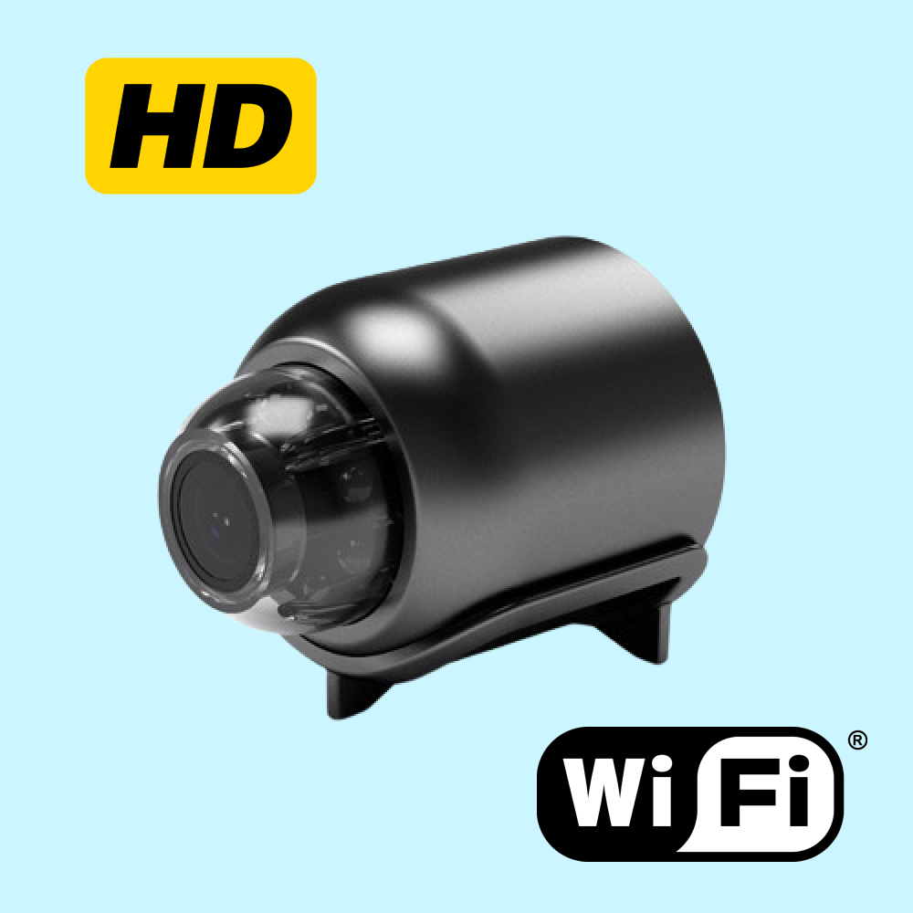 NovaGuard Mini Telecamera 1080P Con WiFi Impermeabile e Visione Notturna a 160 Gradi