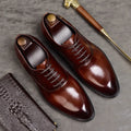 Scarpe Oxford Aurelo in pelle italiana per abbigliamento formale