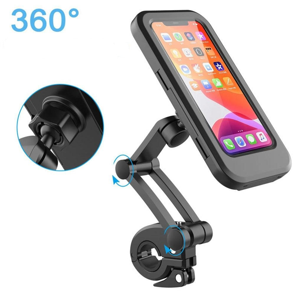 HydroGuard Case | Supporto per telefono impermeabile universale per bici o moto