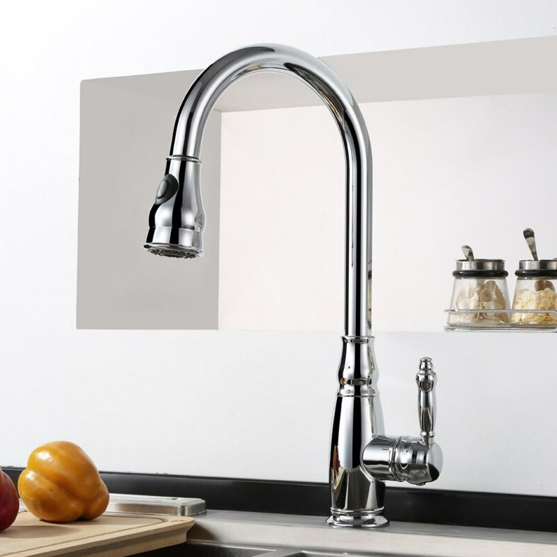 Rubinetto Estraibile - Design Moderno - Materiale di Alta Qualità - Flessibile