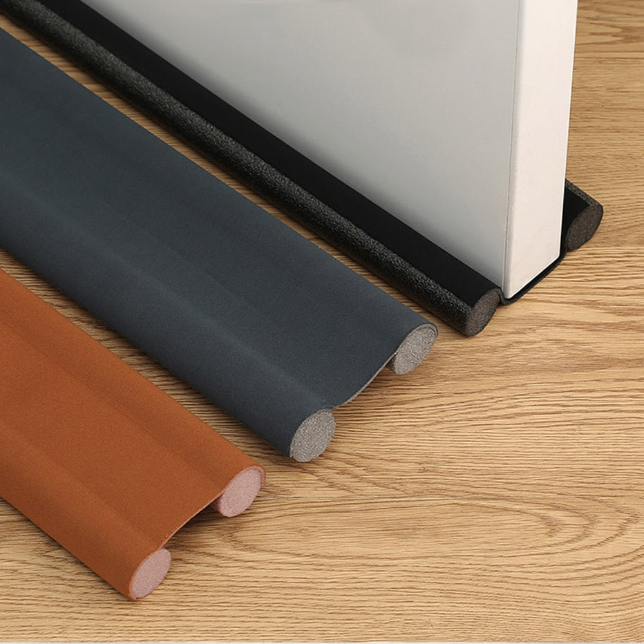 DoorStopper – Doppio fermaporta | Tieni fuori freddo, polvere e insetti | Guarnizione per porta da infilare | Risparmio energetico e protezione acustica