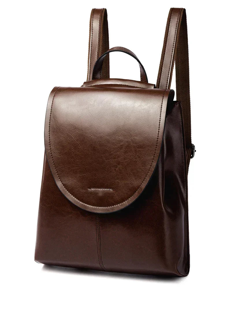 Zaino in pelle alla moda per donne – Elegante, Versatile e Durevole