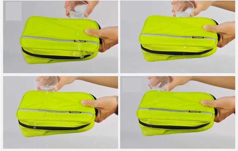 TravelEase ProPack | Grande borsa da toilette | Impermeabile & Unisex | Con manico