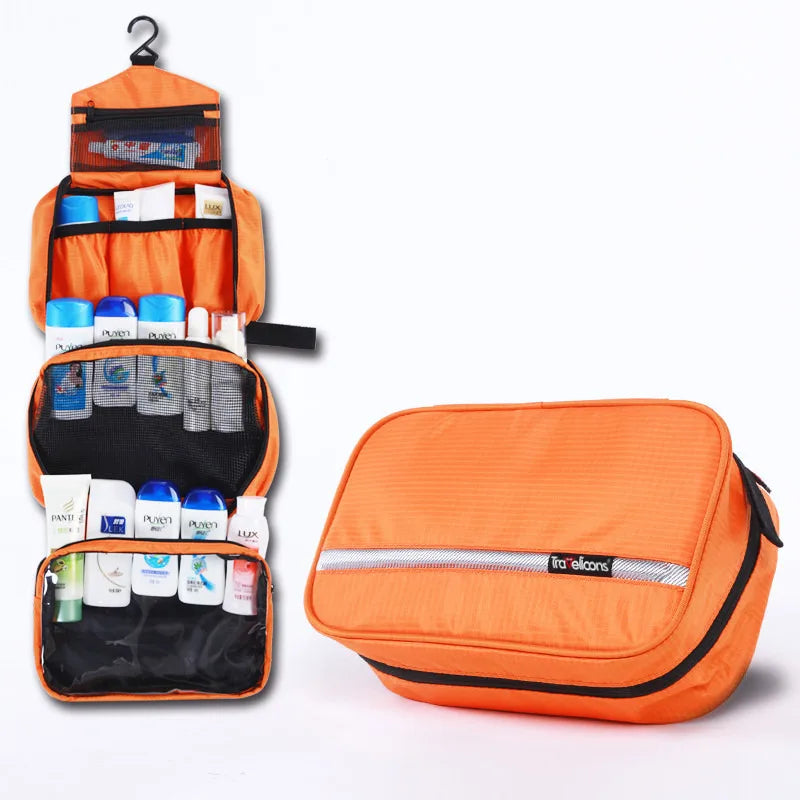 TravelEase ProPack | Grande borsa da toilette | Impermeabile & Unisex | Con manico