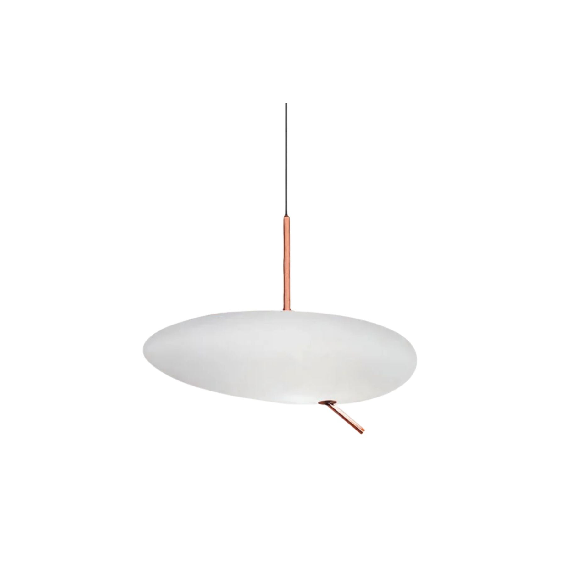 Lampada a sospensione – Rosa oro e Bianco – Design moderno – Ideale per sala da pranzo e soggiorno