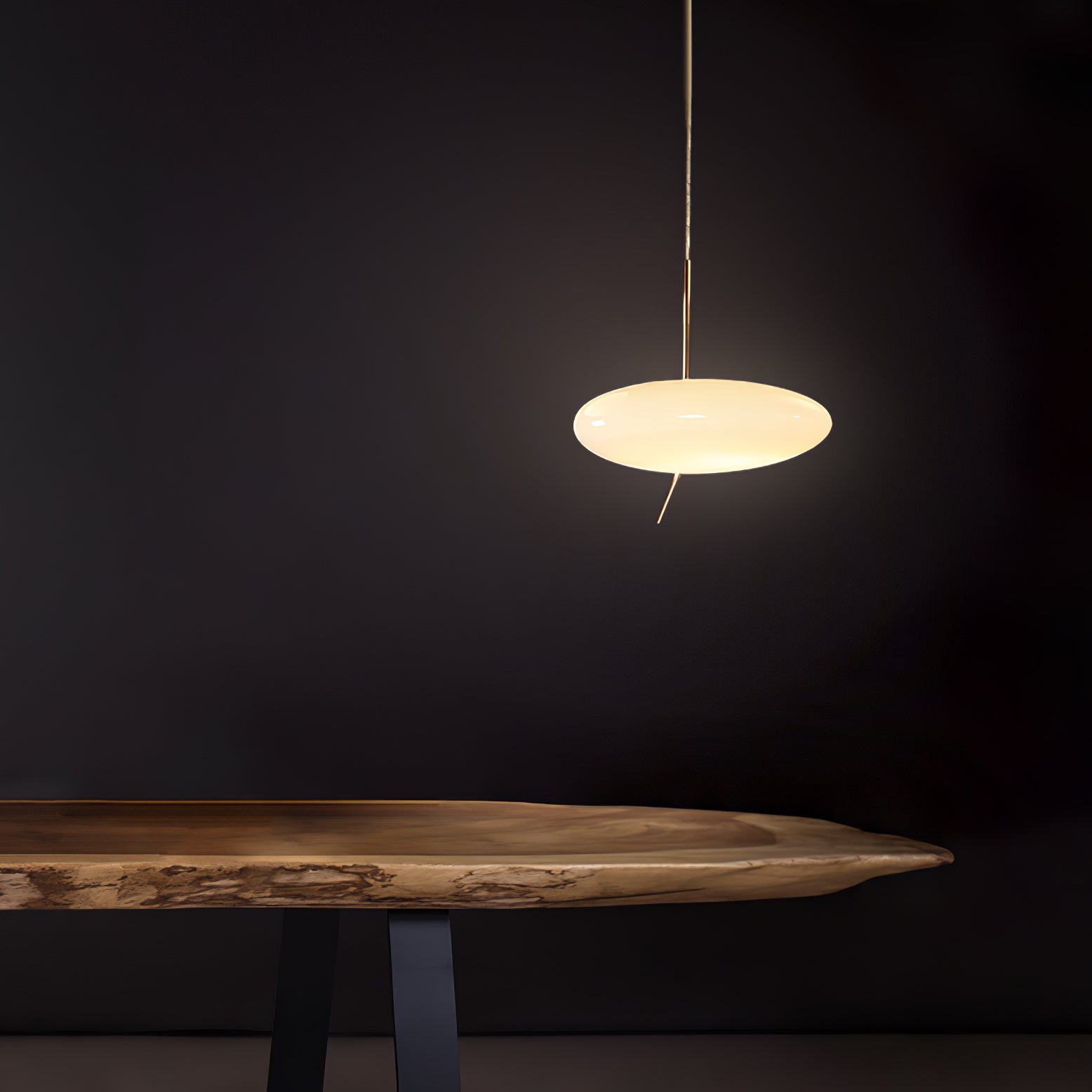 Lampada a sospensione – Rosa oro e Bianco – Design moderno – Ideale per sala da pranzo e soggiorno