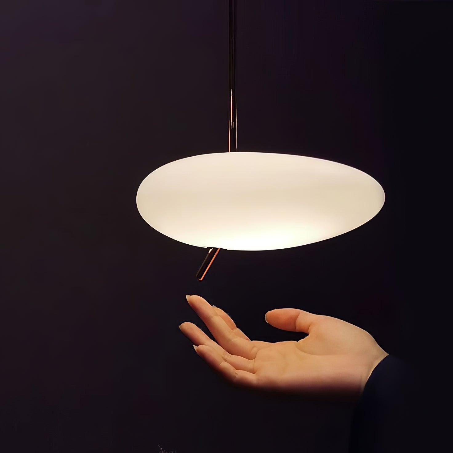 Lampada a sospensione – Rosa oro e Bianco – Design moderno – Ideale per sala da pranzo e soggiorno
