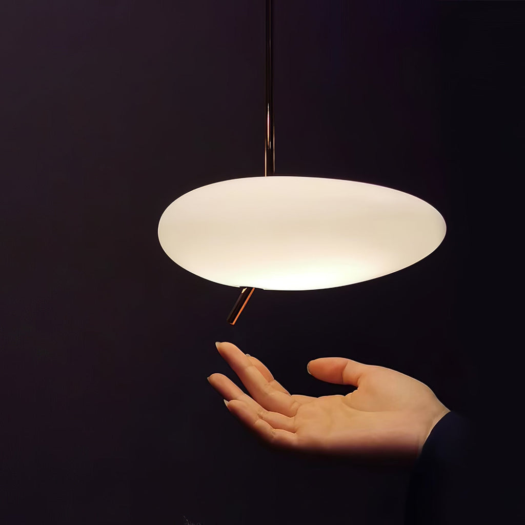 Lampada a sospensione – Rosa oro e Bianco – Design moderno – Ideale per sala da pranzo e soggiorno