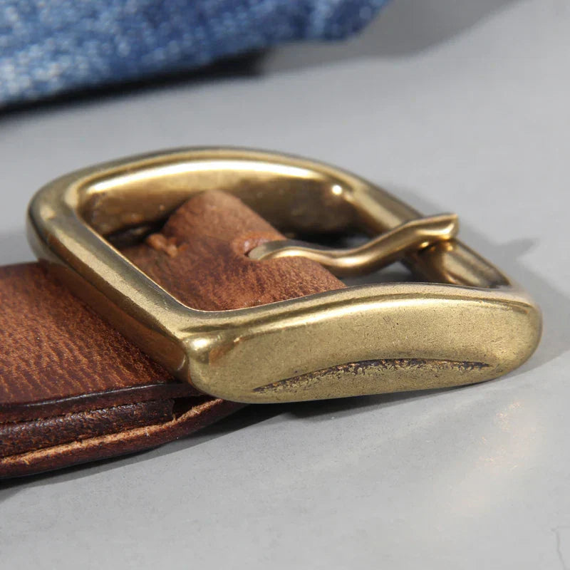 Cintura in Pelle Premium Sierra per l'uso Quotidiano e Stile Quotidiano