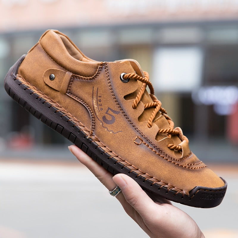 Scarpe di Pelle Ortopediche da Uomo – Confortevoli e Sostenitive
