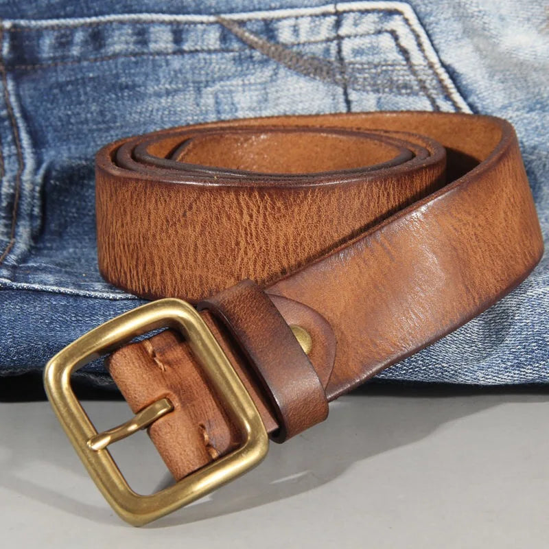 Cintura in Pelle Premium Sierra per l'uso Quotidiano e Stile Quotidiano