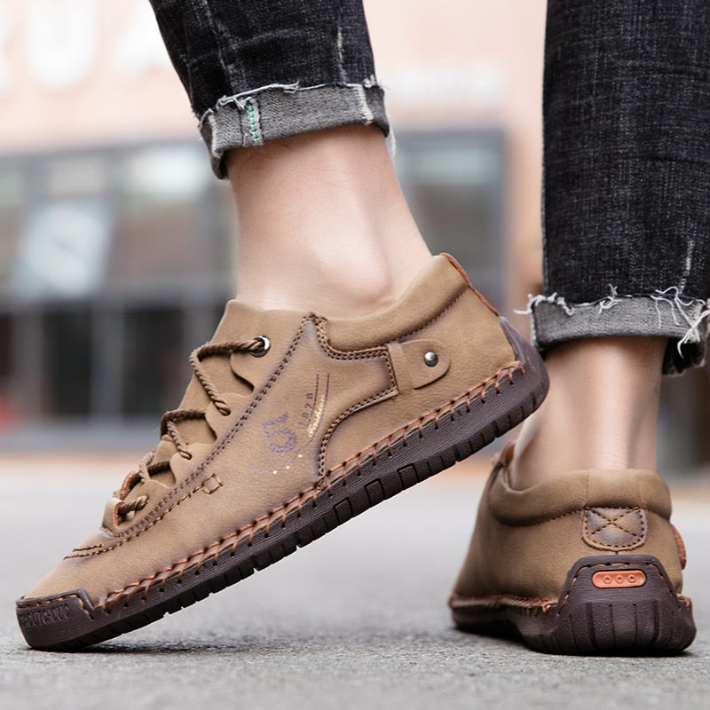 Scarpe di Pelle Ortopediche da Uomo – Confortevoli e Sostenitive