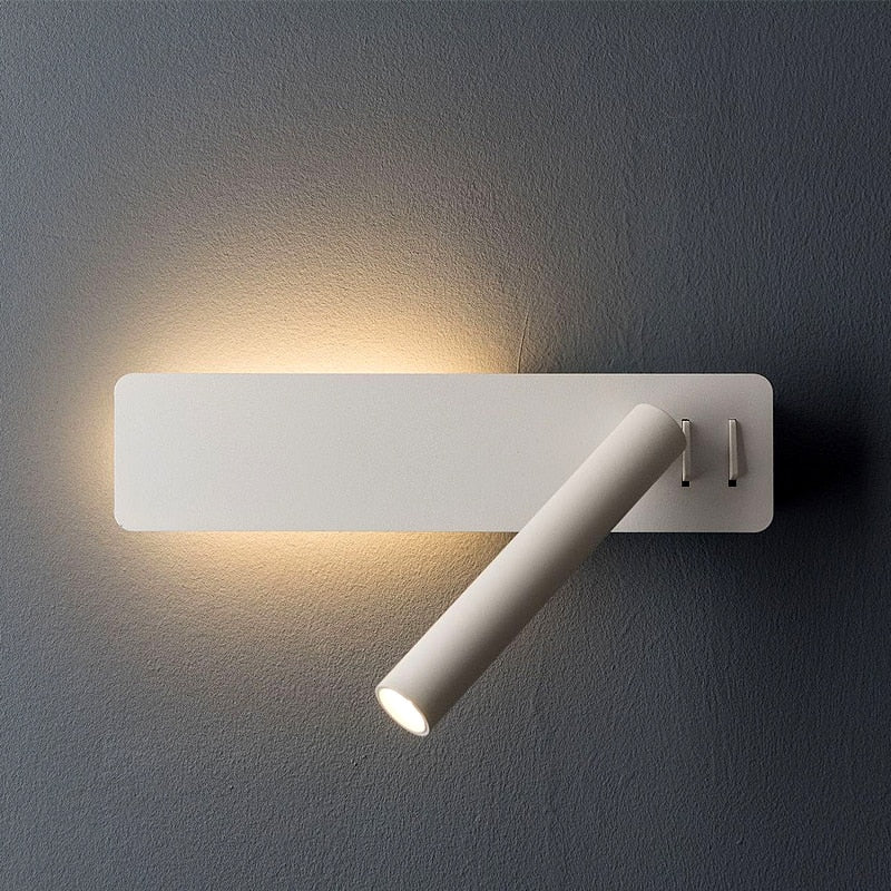 Sandsberg | Lampada da lettura a LED per parete | Braccio girevole, Luce calda per la lettura