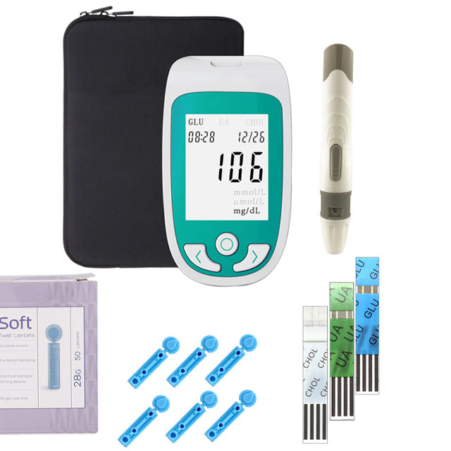 VitalTrack 3-In-1 Controllore a Casa per Metriche di Salute Chiave