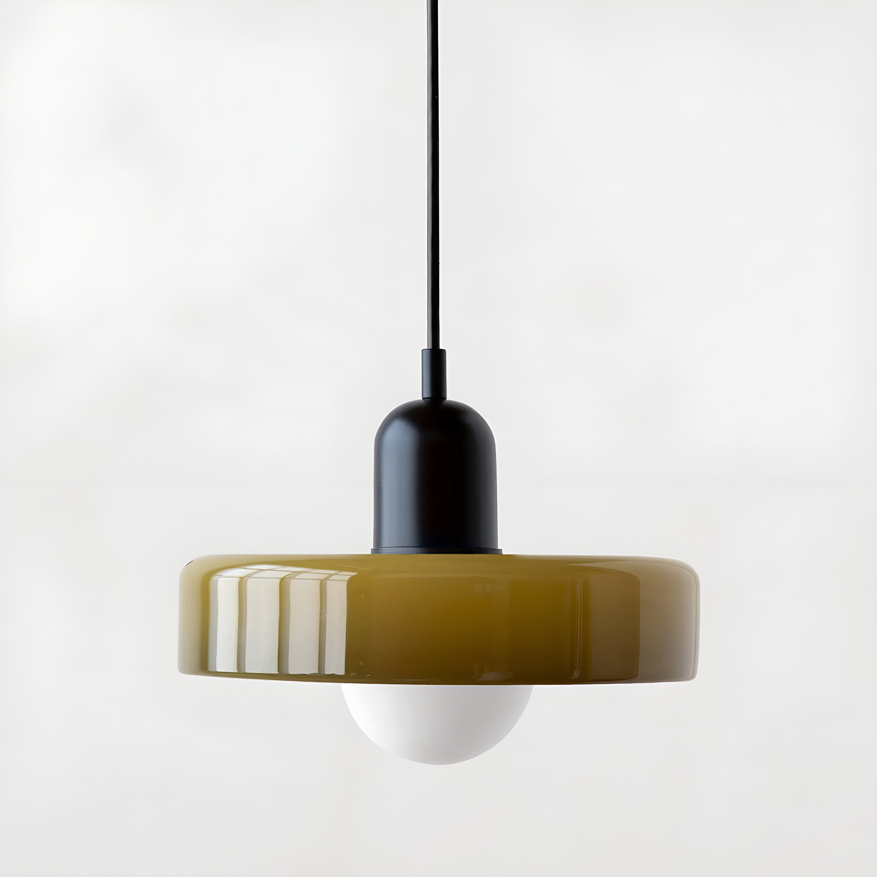 Lampada a sospensione in vetro - Regolabile e Colorata - Design Chic