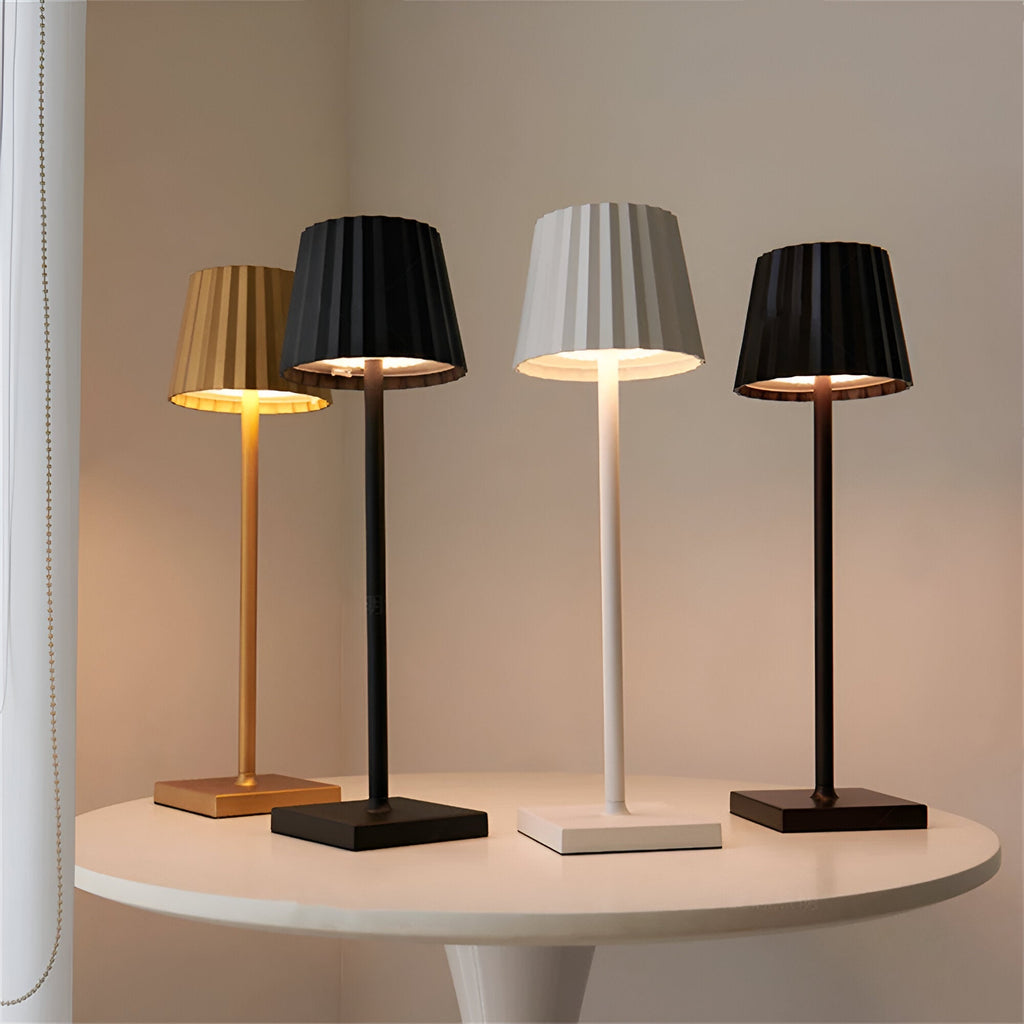 Lampada da tavolo LED - Dimmerabile, Impermeabile e Senza Fili