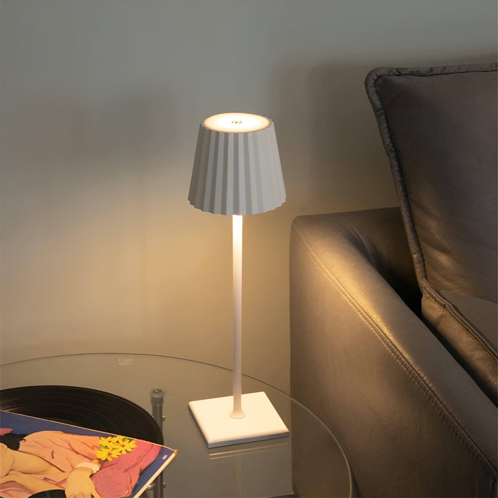 Lampada da tavolo LED - Dimmerabile, Impermeabile e Senza Fili