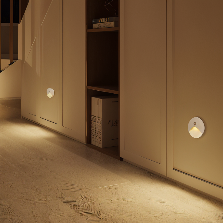 LuminiPath - Applique impermeabile IP65 - Applique per interni ed esterni - Applique LED con sensore di movimento