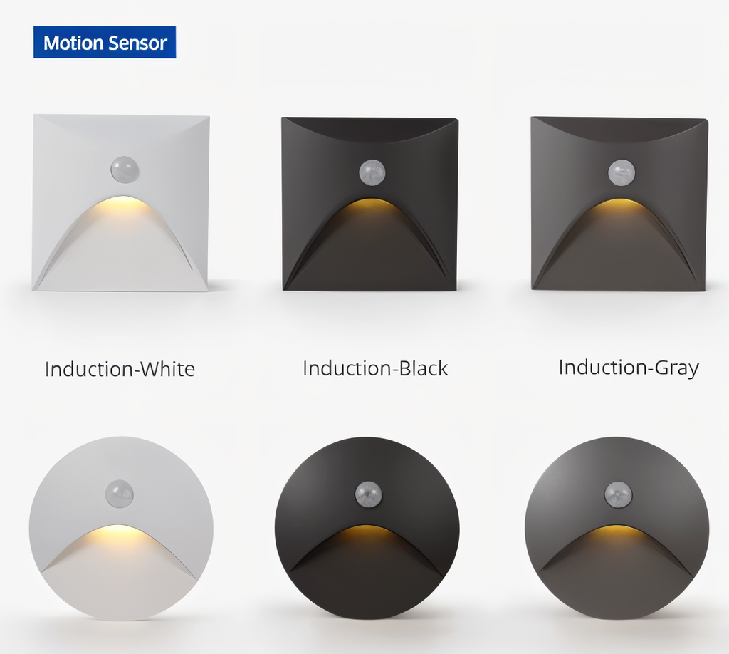 LuminiPath - Applique impermeabile IP65 - Applique per interni ed esterni - Applique LED con sensore di movimento