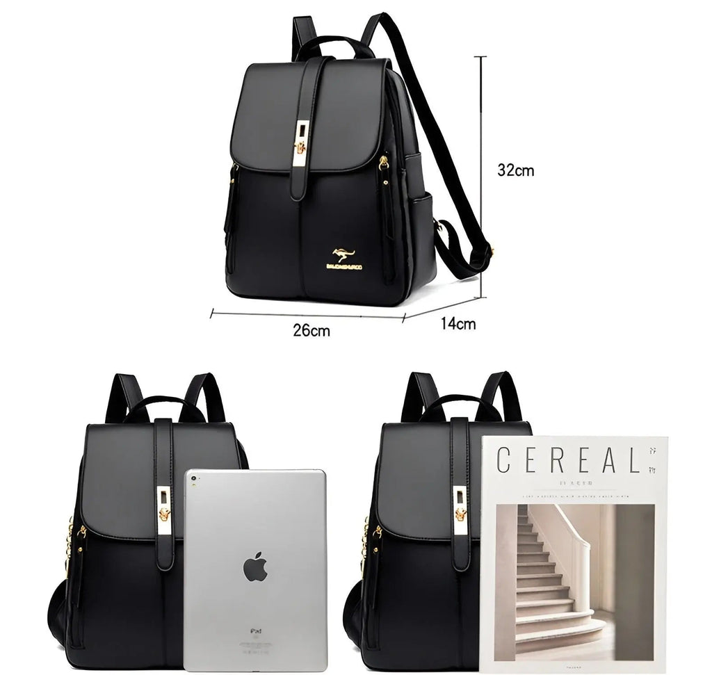 Zaino Alena - Borsa da donna in pelle lussuosa e di alta qualità