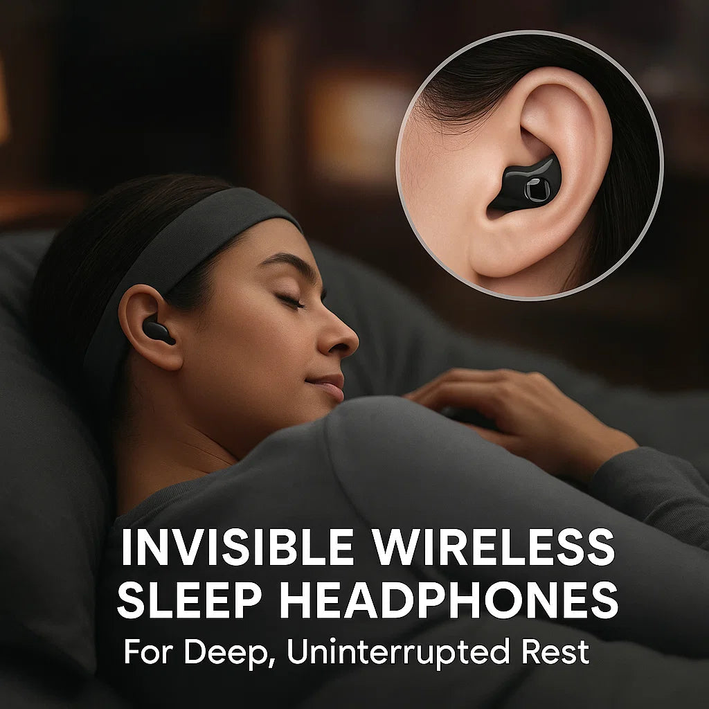 Cuffie per Dormire LumaSleep Wireless Bluetooth 5.3 Auricolari per Comfort
