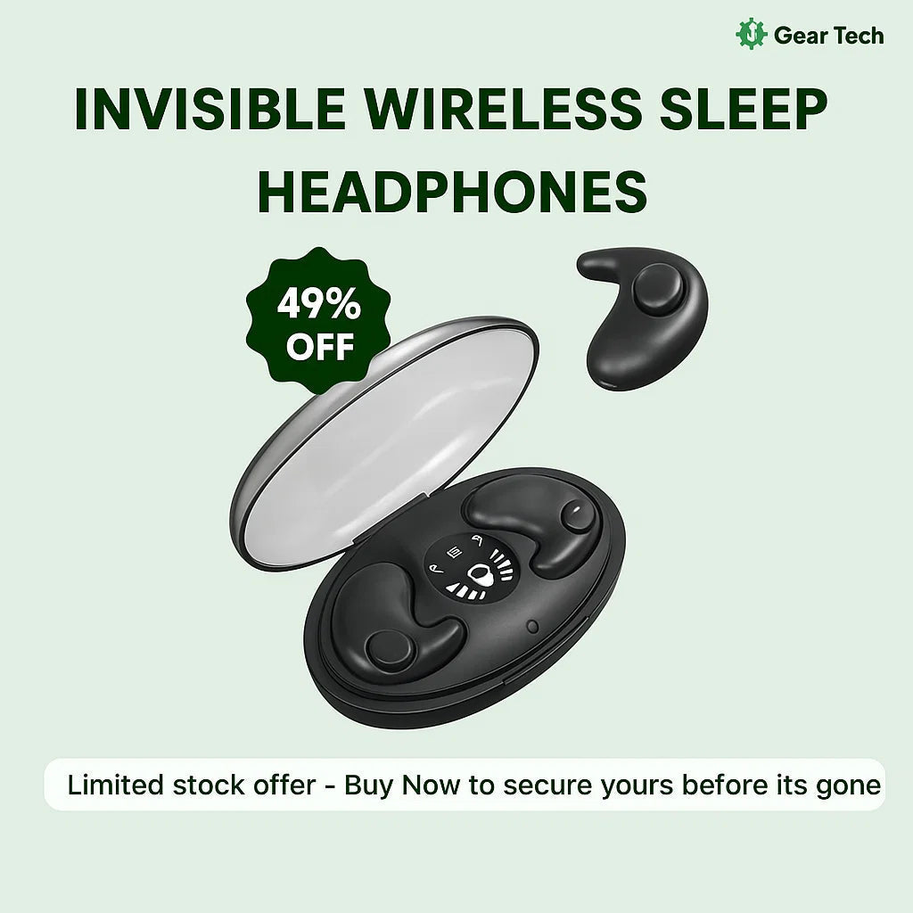Cuffie per Dormire LumaSleep Wireless Bluetooth 5.3 Auricolari per Comfort