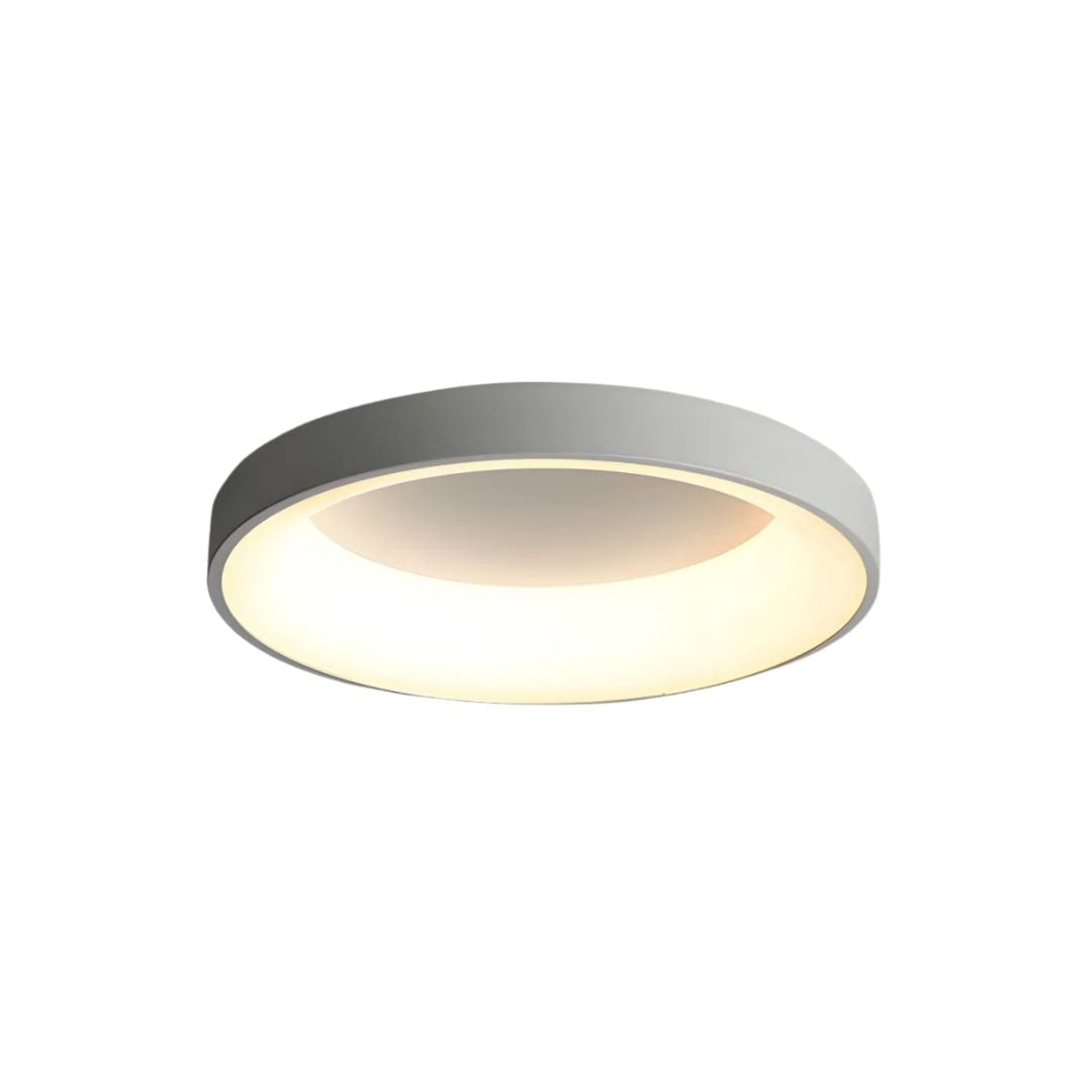 Lampada da soffitto Ismon – LED – Bianco – Ø 30 cm – Minimalista per soggiorni e corridoi