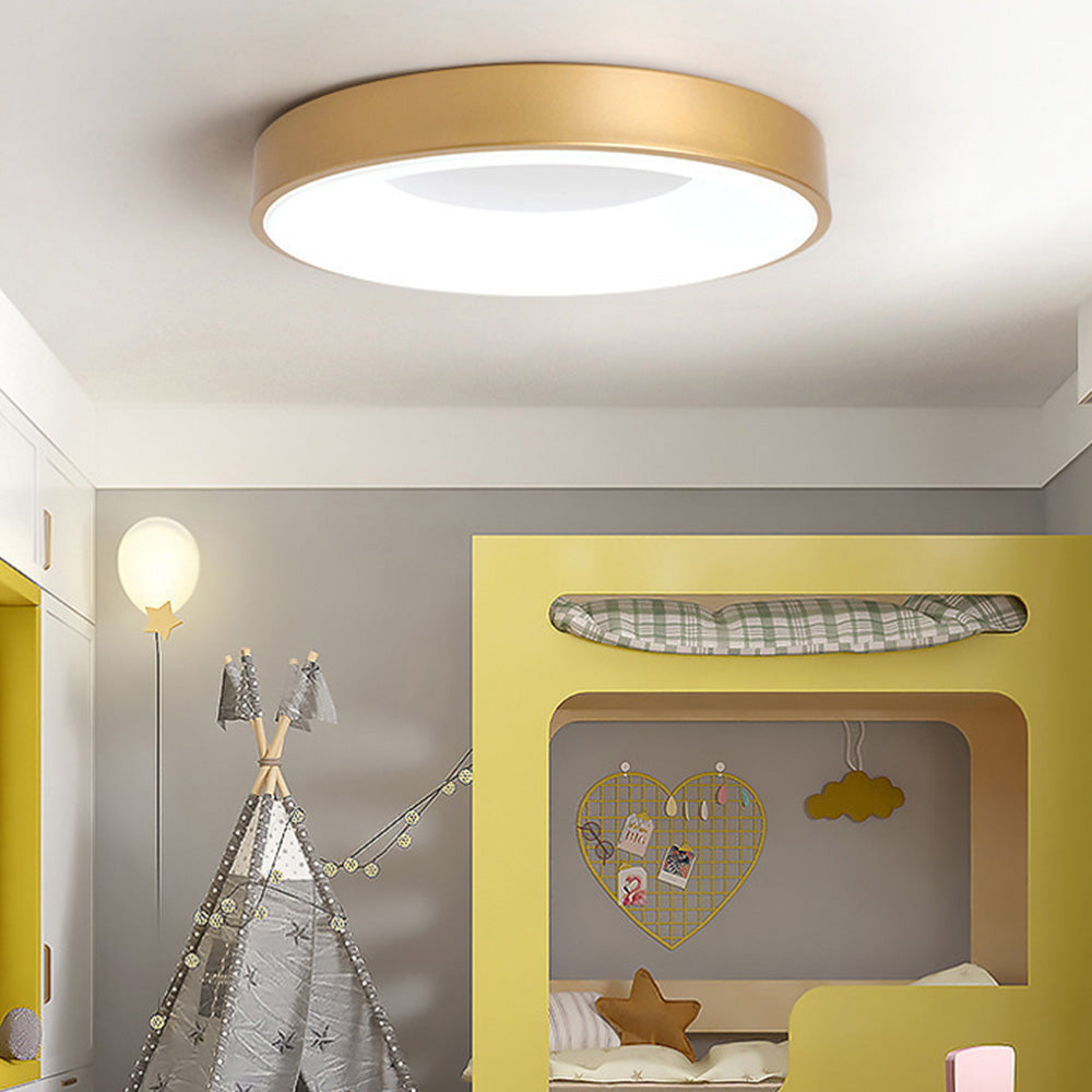 Lampada da soffitto Ismon – LED – Bianco – Ø 30 cm – Minimalista per soggiorni e corridoi