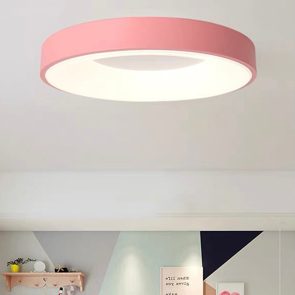 Lampada da soffitto Ismon – LED – Bianco – Ø 30 cm – Minimalista per soggiorni e corridoi