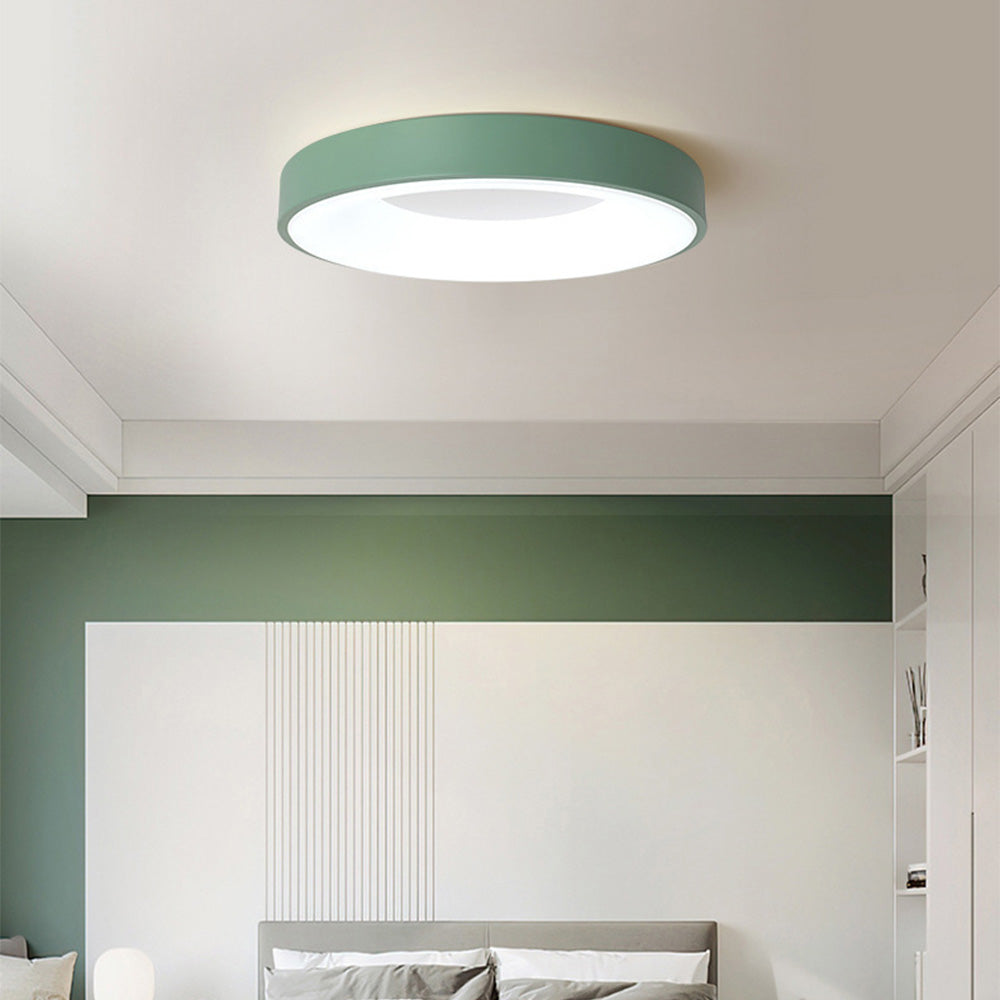 Lampada da soffitto Ismon – LED – Bianco – Ø 30 cm – Minimalista per soggiorni e corridoi