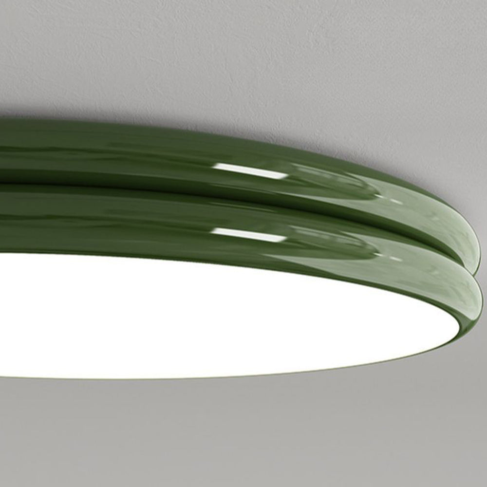 Lampada da soffitto Ivor – Effetto legno – Ø40 cm – Lampada LED moderna per soggiorno e camera da letto
