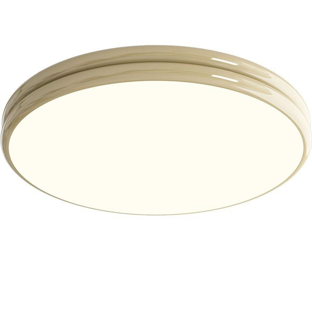 Lampada da soffitto Ivor – Effetto legno – Ø40 cm – Lampada LED moderna per soggiorno e camera da letto