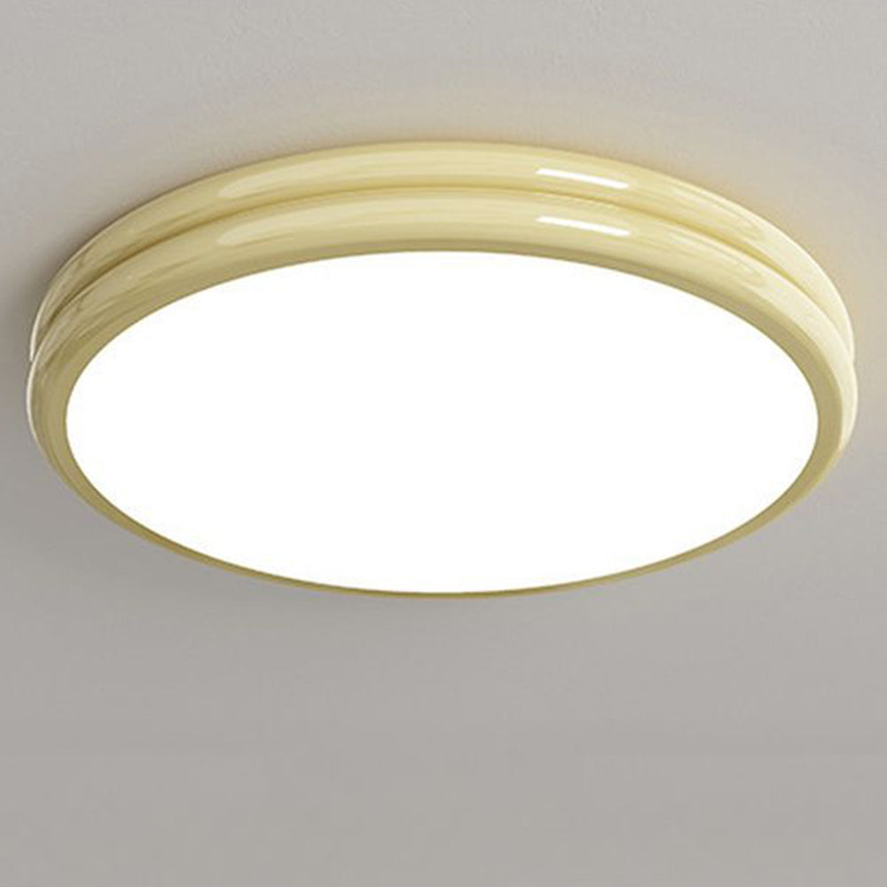 Lampada da soffitto Ivor – Effetto legno – Ø40 cm – Lampada LED moderna per soggiorno e camera da letto