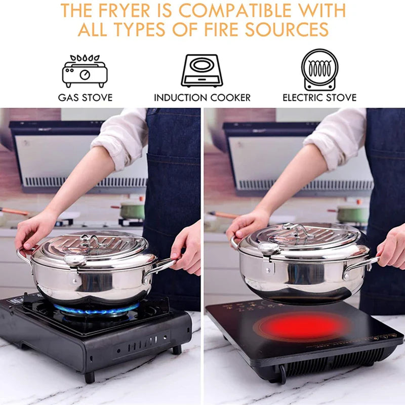 Friggitrice Master con Termometro