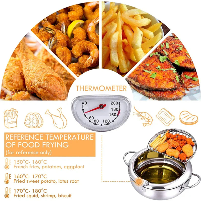 Friggitrice Master con Termometro