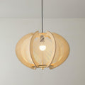 Lampada a sospensione Joaves – Legno e metallo – Naturale – Ø 40 cm – Design scandinavo