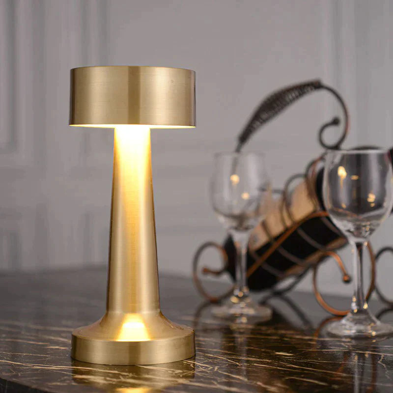 Elegante Lampada da Tavolo LED – Senza Fili, Dimmerabile e Ricaricabile