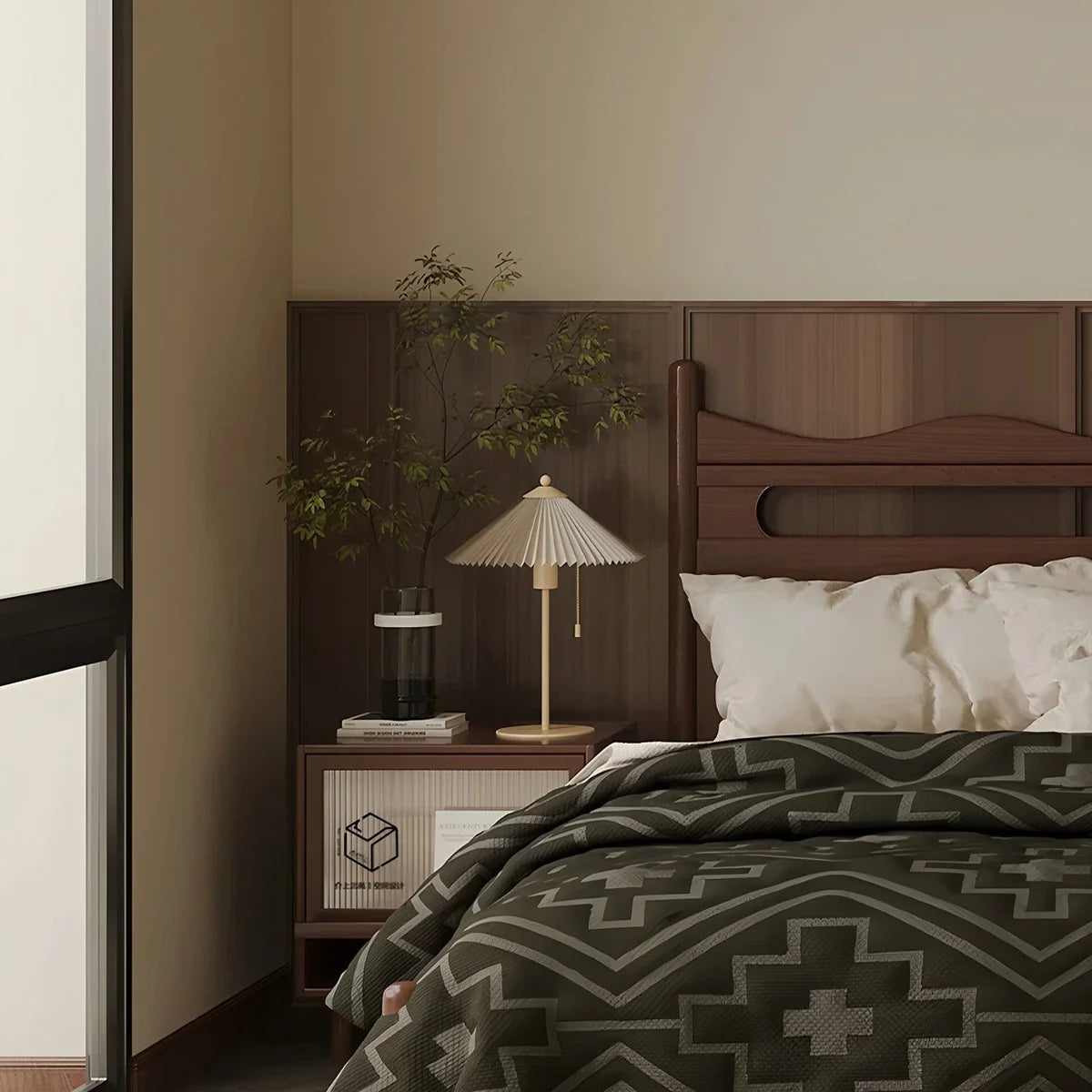 Lampada da Tavolo LERPA – Tessuto Plissettato – Ottone – Moderna – Illuminazione Elegante