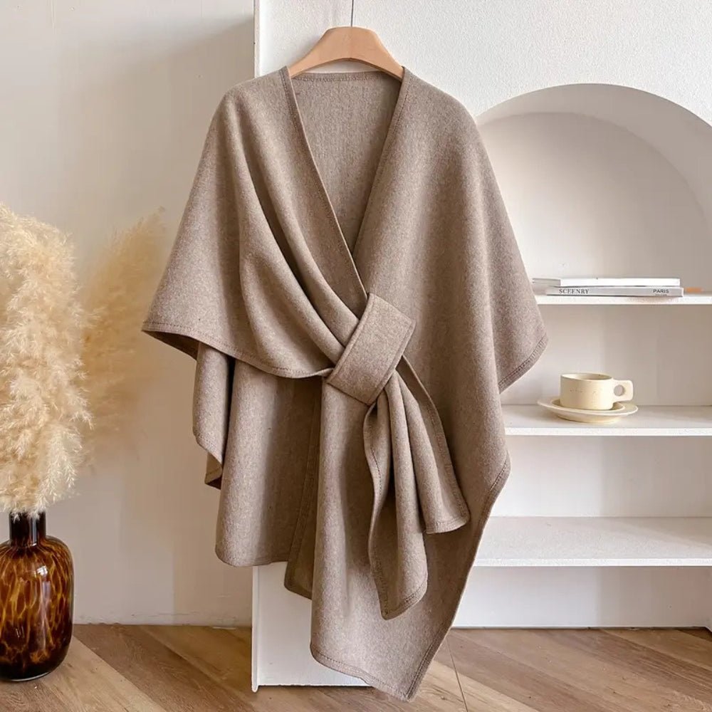 WINDWRAP – Poncho-sciarpa-mantello lussuoso per tutte le stagioni